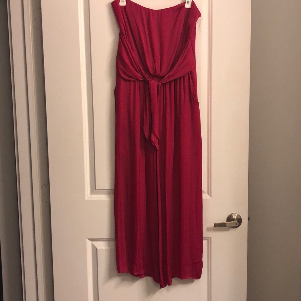 Magenta jumpsuit